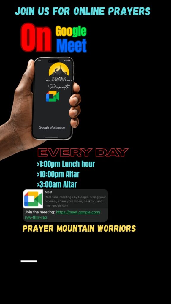 Welcome for Prayers everyday